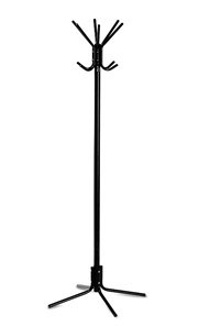 Вешалка для одежды 6-рожковая, Черный матовый в Махачкале