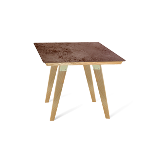 Керамический стол SHT-TU16 (4 шт.)/ТT8 60/60 (прозрачный лак/прозрачный лак/коричневая сепия) в Махачкале