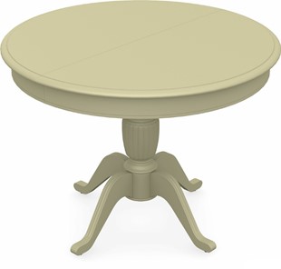 Круглый стол на кухню Леонардо-1 исп. Круг 820, тон 10 (Морилка/Эмаль) в Махачкале
