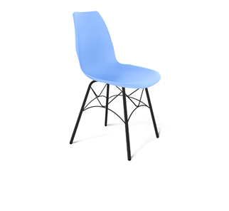 Обеденный стул SHT-ST29/S107 (голубой pan 278/черный муар) в Махачкале