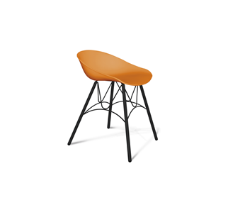 Обеденный стул SHT-ST19/S100 (оранжевый/черный муар) в Махачкале