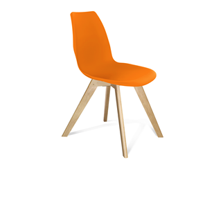 Обеденный стул SHT-ST29/S39 (оранжевый ral2003/прозрачный лак) в Махачкале