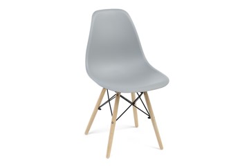 Обеденный стул derstuhl DSL 110 Wood (светло-серый) в Махачкале