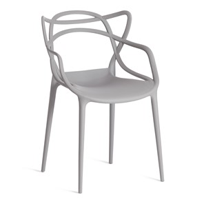 Кухонный стул Cat Chair (mod.028) пластик, 54,5*56*84 серый, арт.13276 в Махачкале