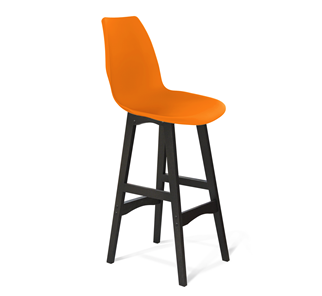 Барный стул SHT-ST29/S65 (оранжевый ral2003/венге) в Махачкале
