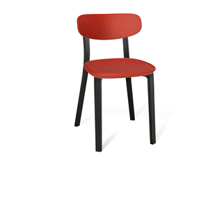 Обеденный стул SHT-ST85-2/SB85-2/S85 (красный/черный) в Махачкале