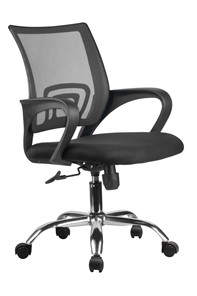 Кресло компьютерное Riva Chair 8085 JE (Черный) в Махачкале