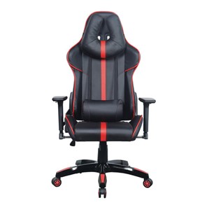 Кресло офисное Brabix GT Carbon GM-120 (две подушки, экокожа, черное/красное) 531931 в Махачкале