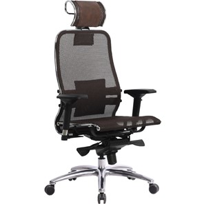Офисное кресло Samurai S-3.04, темно-коричневый в Махачкале