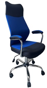 Компьютерное кресло C168 синий в Махачкале