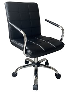 Офисное кресло C8545  BLACK (чёрный) в Махачкале