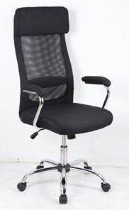 Офисное кресло VASSA BLACK (чёрный) в Махачкале