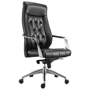 Кресло офисное BRABIX PREMIUM "Sonata EX-754", мультиблок, алюминий, экокожа, черное, 532491 в Махачкале