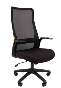 Кресло компьютерное CHAIRMAN 573, черное в Махачкале