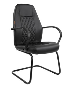 Кресло компьютерное CHAIRMAN 950V LT Экокожа черная в Махачкале