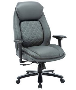Офисное кресло CHAIRMAN CH403, серый, эко кожа в Махачкале