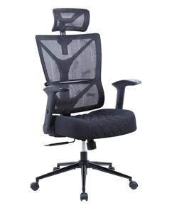 Офисное кресло CHAIRMAN CH566 сетчатый акрил черный / полиэстер черный в Махачкале