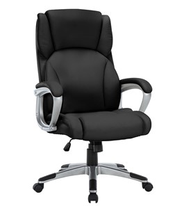 Кресло офисное CHAIRMAN CH665 эко кожа черная в Махачкале