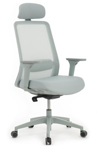 Офисное кресло Design WORK W-218C, Голубой в Махачкале