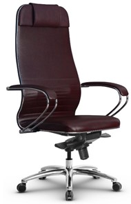 Кресло офисное Metta L 1m 38K2/K мультиблок, нижняя часть 17838 бордовый в Махачкале
