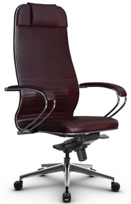 Кресло офисное Metta L 1m 38K2/K мультиблок, нижняя часть 17839 бордовый в Махачкале