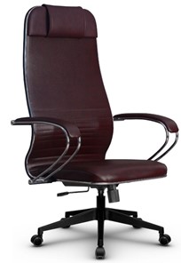 Кресло офисное Metta L 1m 38K2/K топган, нижняя часть 17832 бордовый в Махачкале