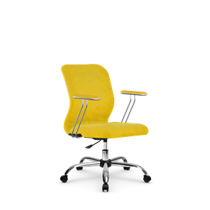Компьютерное кресло SU-Mr-4/подл.078/осн.006 желтый в Махачкале