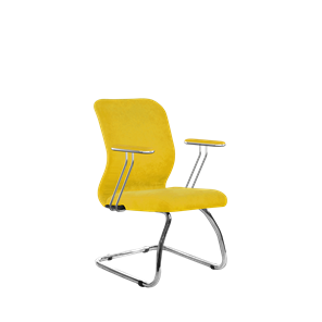 Офисное кресло SU-Mr-4/подл.078/осн.007 желтый в Махачкале