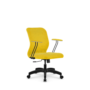 Офисное кресло SU-Mr-4/подл.079/осн.001 желтый в Махачкале