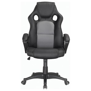 Компьютерное кресло Brabix Rider Plus EX-544 КОМФОРТ (экокожа, черное/серое) 531582 в Махачкале