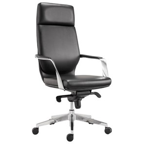 Офисное кресло BRABIX PREMIUM "Resonance EX-755", мультиблок, алюминий, экокожа, черное, 532487 в Махачкале
