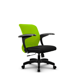 Кресло SU-M-4/подл.160/осн.001, Зеленый/Черный в Махачкале