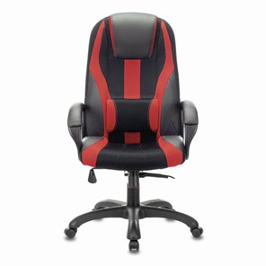 Компьютерное кресло Brabix Premium Rapid GM-102 (экокожа/ткань, черное/красное) 532107 в Махачкале