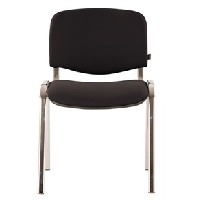 Офисный стул Brabix Iso CF-001 (хромированный каркас, ткань черная) 531419 в Махачкале