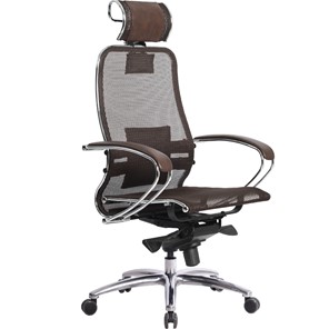 Офисное кресло Samurai S-2.04, темно-коричневый в Махачкале