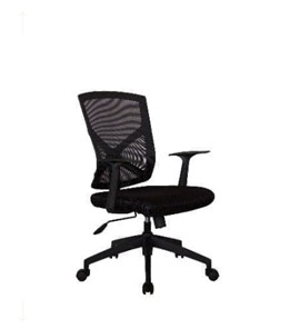 Кресло компьютерное Riva Chair 698, Цвет черный в Махачкале
