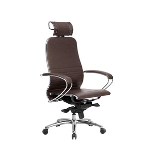Офисное кресло Samurai K-2.04 темно-коричневый в Махачкале