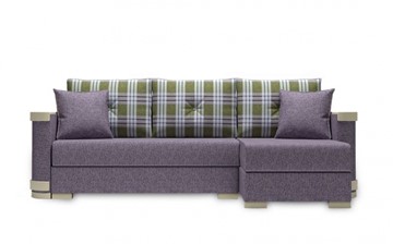 Угловой диван Serena 210 (Uno roze grey + kenturi sage) в Махачкале
