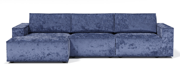 Угловой диван с оттоманкой Лофт 357х159х93 (НПБ/Еврокнижка) в Махачкале