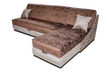 Угловой диван с оттоманкой Аккордеон-Z (сп.м. 1500х2050) в Махачкале