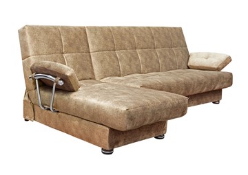 Угловой диван FLURE Home Милана 6 ДУ с хром. подлокотниками, НПБ в Махачкале