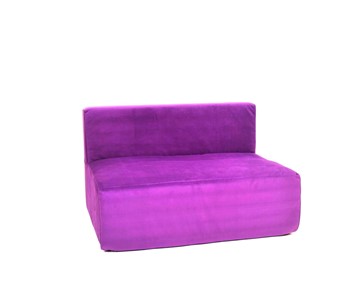Кресло бескаркасное Тетрис 100х80х60, фиолетовое в Махачкале
