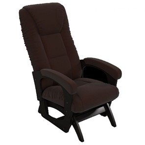Кресло-качалка Леон маятниковая, ткань AMIGo шоколад 29-Т-Ш в Махачкале