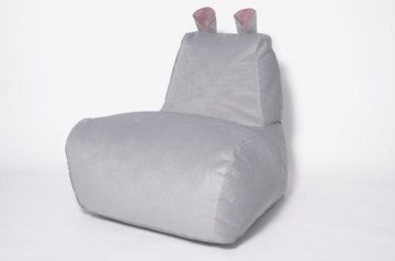 Кресло-мешок Бегемот серый в Махачкале