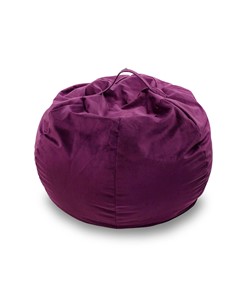 Кресло-мешок Орбита, велюр, фиолетовый в Махачкале