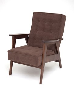 Кресло Элевуд Ретро (темный тон / RS32 - коричневый) в Махачкале