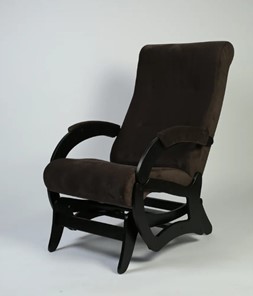 Кресло-качалка Амелия, ткань шоколад 35-Т-Ш в Махачкале