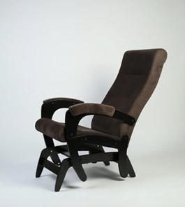 Кресло маятниковое Версаль, ткань шоколад 36-Т-Ш в Махачкале