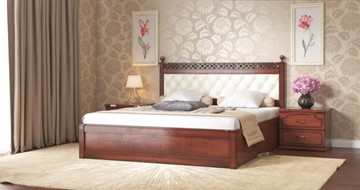 Кровать 2-спальная СВ-Стиль Ричард 160*200 с основанием в Махачкале