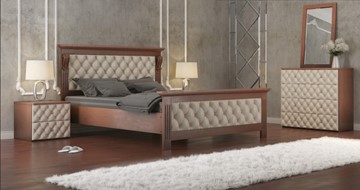 Кровать спальная СВ-Стиль Лидер 160*200 с основанием в Махачкале